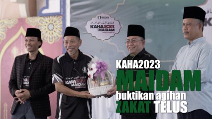 KAHA2023: MAIDAM Buktikan Pengagihan Zakat yang Telus dan Berjaya