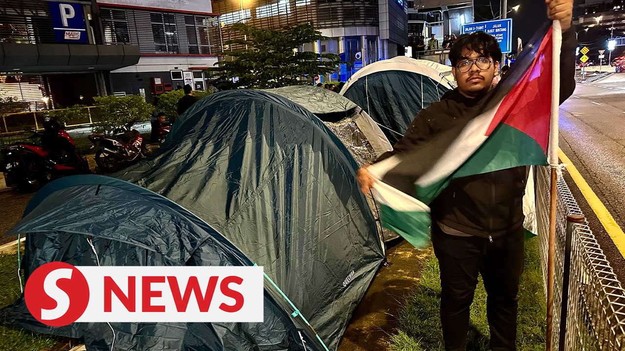 Cops advise 'Kepung Demi Palestin' protesters to not set up camp near US Embassy