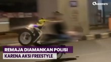 Remaja Diamankan Polisi Setelah Aksi Freestylenya Disoroti Irjen Krishna Murti