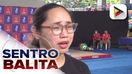 Télécharger la video: Olympic Gold Medalist Hidilyn Diaz, patuloy na nagpapagaling sa kanyang minor injury ;