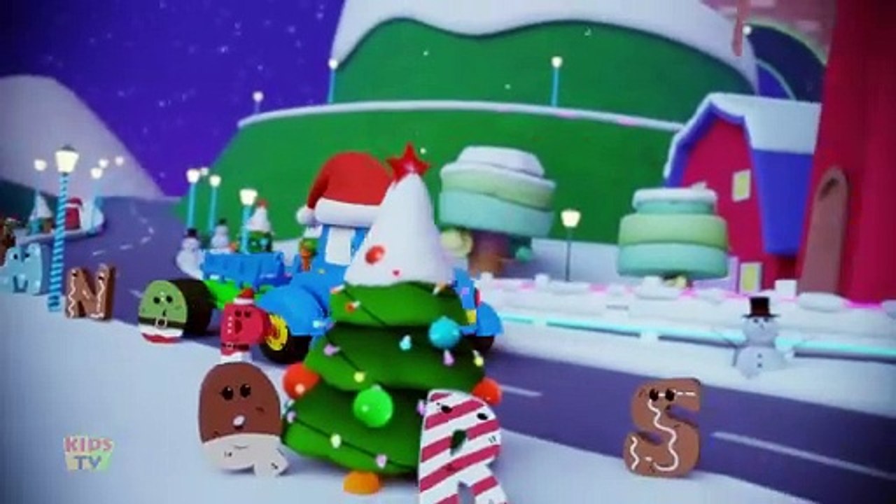 Christmas ABC Song - Learn Alphabets with Hector the Tractor