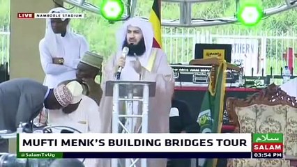 Building Bridges Uganda - Mandela Stadium - Mufti Menk