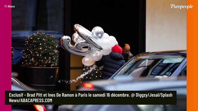 PHOTOS Brad Pitt en couple avec Ines : suite à 6000 euros, chef privé et surprise gonflable... coulisses d'un moment spécial