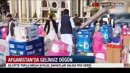 Afganistan'da Gelinsiz Düğün: 50 Çift Toplu Evlendi, Ama Gelinler Eksikti 💍