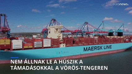 Nem állnak le a húszik a támadásokkal a Vörös-tengeren