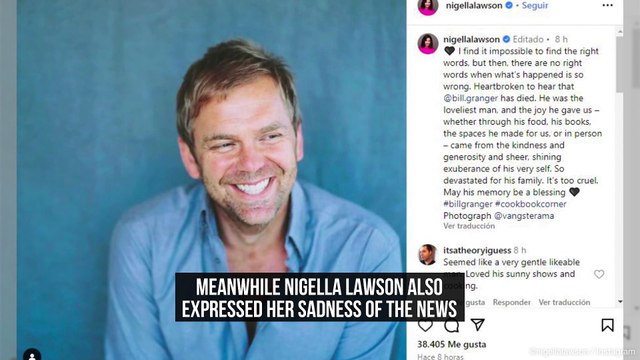 Jamie Oliver and Nigella Lawson pay tribute to chef Bill Granger