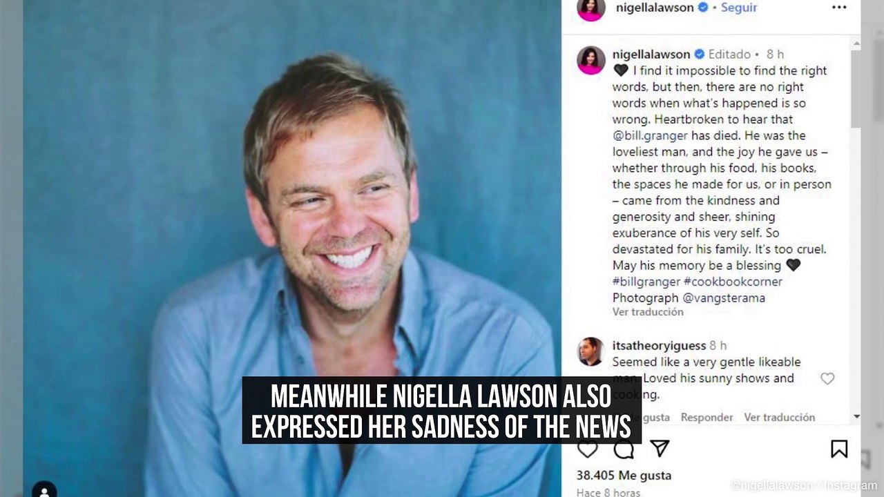 Jamie Oliver and Nigella Lawson pay tribute to chef Bill Granger