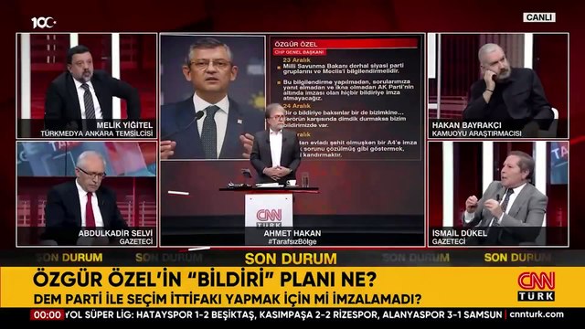 Canlı yayında Abdulkadir Selvi ve İsmail Dükel arasında kavga