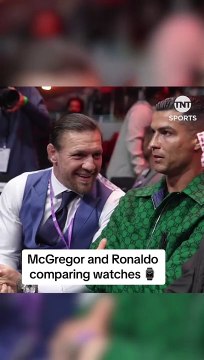 Cristiano Ronaldo et Conor McGregor se livrent à un duel (VIDEO)