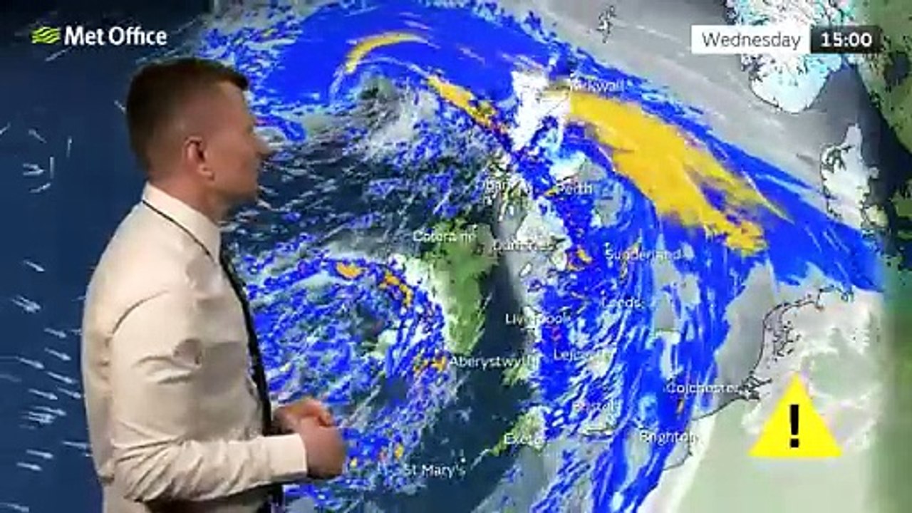 Met Office weather report by Greg Dewhurst video Dailymotion