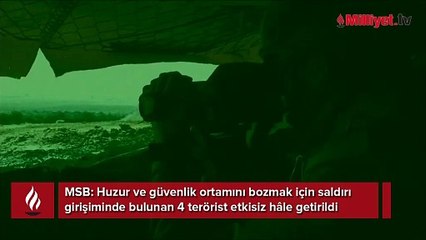 Komandolar teröristleri bu kez iki bölgede vurdu! MSB'den açıklama