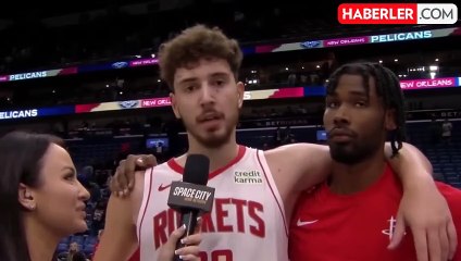 37 dakikada yaptıklarının izahı yok! Alperen Şengün, NBA'de tarihe geçti