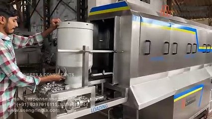 Milk Can Washer / Milk Can Cleaner #milkcan #dairyequipment #ssengrindia