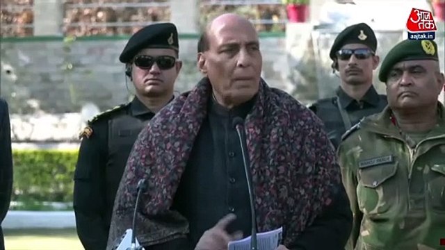 Rajnath Singh on Rajouri visit to review security in JK