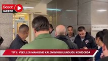 Can Atalay kararı bekleniyor..TİP'li vekiller mahkeme kaleminin bulunduğu koridorda