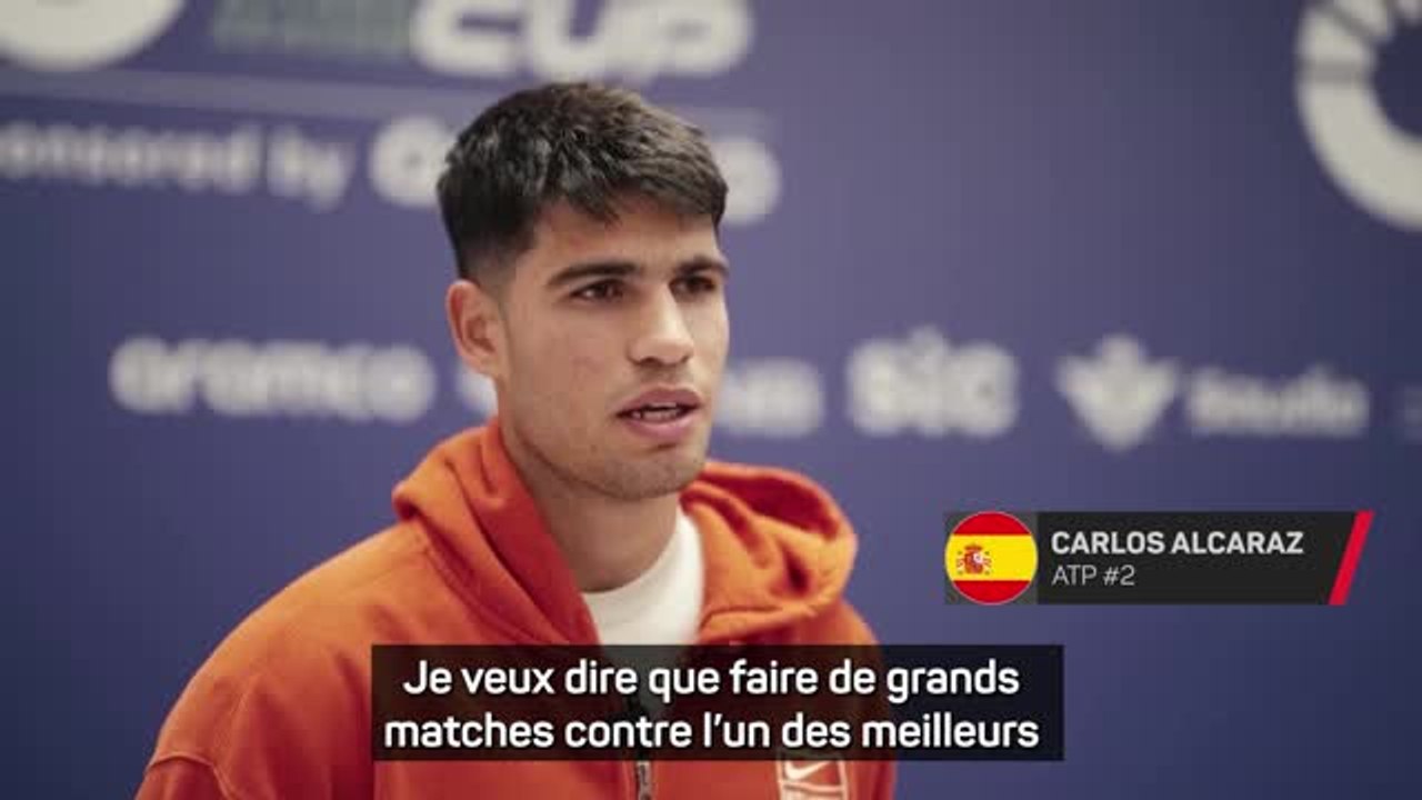 Riyadh Season Cup - Alcaraz : "C'est génial d'affronter l'un des meilleurs joueurs de l'histoire de notre sport"