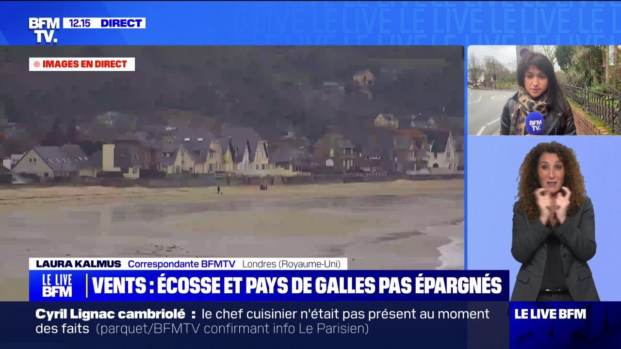 Tempête Gerrit: une vigilance jaune mise en place en début de soirée au Royaume-Uni