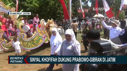 Скачать видео: Beri Sinyal Dukungan untuk Prabowo-Gibran di Jawa Timur, Ini Kata Khofifah Indar Parawansa!