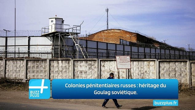 Colonies pénitentiaires russes : héritage du Goulag soviétique.