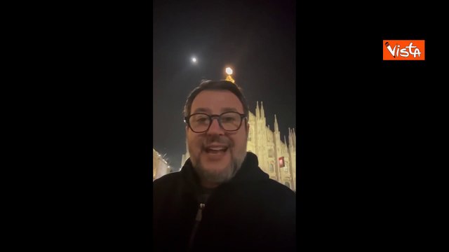 Gli auguri di Salvini ai volontari: Buon Natale a chi non lascia solo nessuno