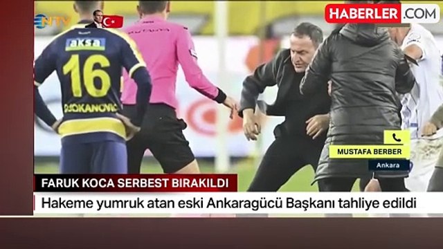 Faruk Koca tahliye oldu mu? Ankaragücü Başkanı Faruk Koca serbest bırakıldı mı?