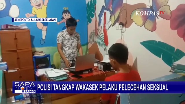 Polisi Tangkap Wakasek Pelaku Pelecehan Seksual di Jeneponto