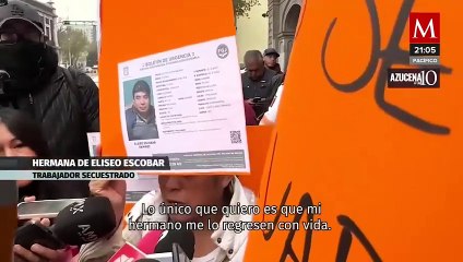 Los queremos con vida, dicen familias de vendedores de pollo 'levantados' en Toluca