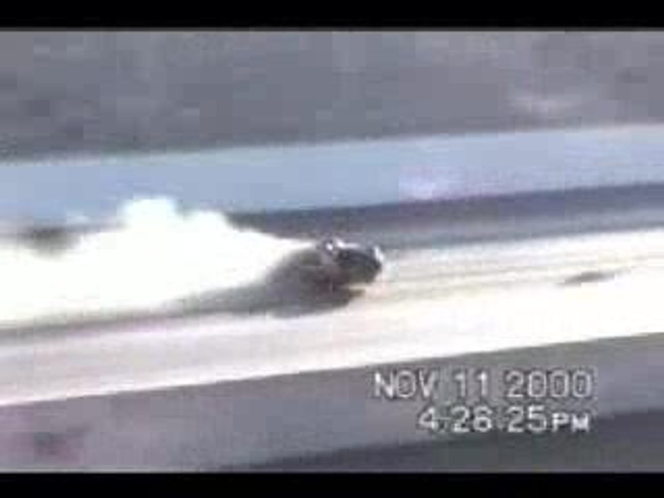Dragster crash