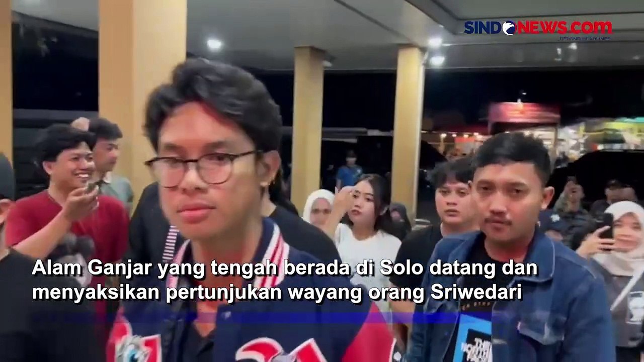 Alam Ganjar Terpukau saat Menyaksikan Pentas Wayang Orang Sriwedari di Solo