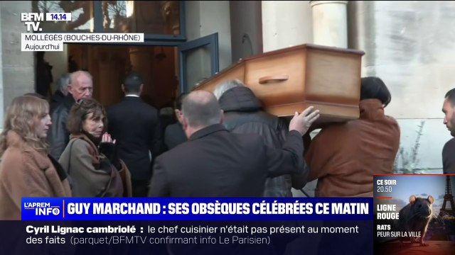 Plusieurs centaines de personnes réunies à Mollégès pour les obsèques de Guy Marchand