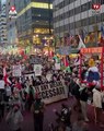 مسيرة حاشدة بمدينة نيويورك دعمًا لفلسطين