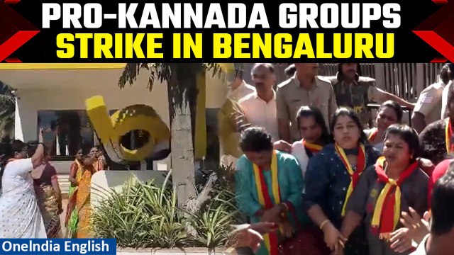 After Bengaluru Shops Get 60% Order, Pro-Kannada Groups on A Rampage | Oneindia News