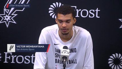 Spurs' Wembanyama Talks About His Fitness Coach After Tough Loss 🏀