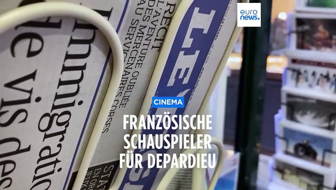 Französische Promis stellen sich schützend vor Depardieu