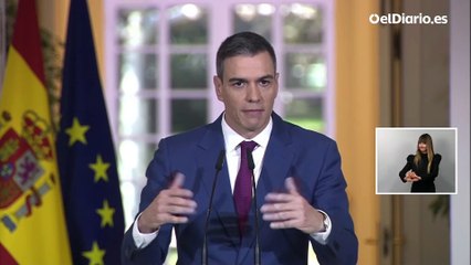 Pedro Sánchez: “Hay gente que insulta y gente que somos insultados”