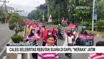 Caleg Selebritas Rebutan Suara di Dapil 'Neraka' Jawa Timur