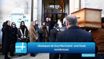 Obsèques de Guy Marchand : une foule nombreuse.