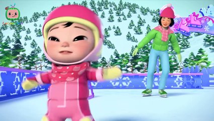Cece's Ice Skating Song - CoComelon Nursery Rhymes & Kids Songs
