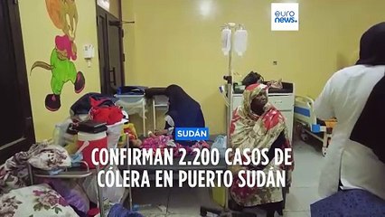 Confirman más de 2.200 casos de cólera en Puerto Sudán en medio de la guerra civil