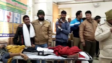 भरतपुर के अस्पताल में हंगामा...इंतजार में टूटी सांसों की डोर!