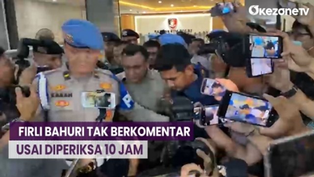 Firli Bahuri Bungkam Usai Diperiksa 10 Jam oleh Bareskrim