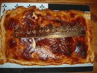 Galette des rois a la frangipane