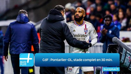 CdF : Pontarlier-OL, stade complet en 30 min.