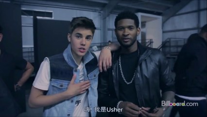 【字幕】Justin Bieber and Usher - Billboard Photoshoot 2012.05