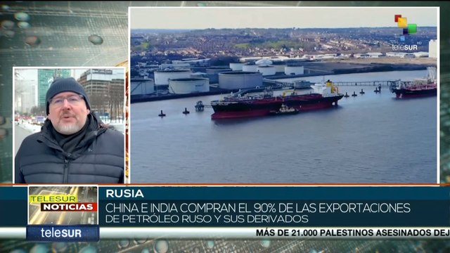 China e India compran el 90% de las exportaciones de petróleo ruso y sus derivados