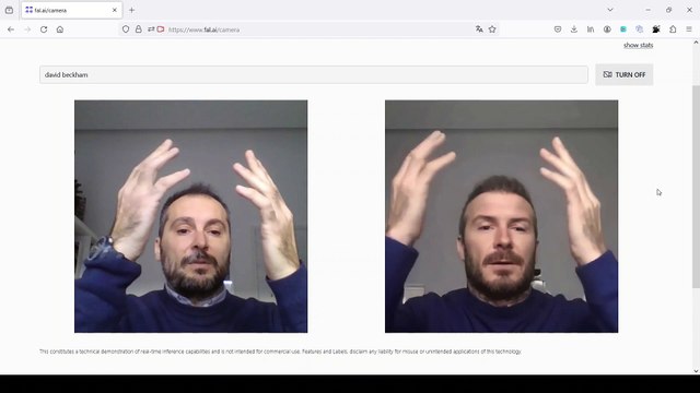 Ho usato l'IA per diventare Clooney, Beckham e Mario Draghi: il deepfake in tempo reale