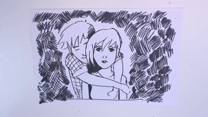 Una verdadera de historia de amor con dibujos