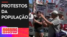 Ruas da Argentina são tomadas por manifestações contra medidas de Javier Milei