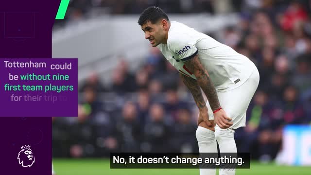 Postecoglou reveals full extent of Tottenham injury crisis
