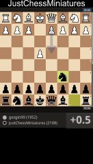 Knight checkmate in the Nimzowitsch Defense